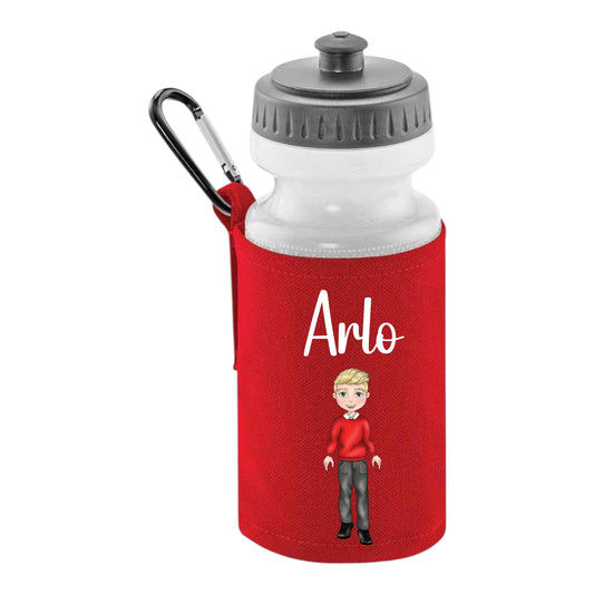 Personalised school water bottles Boys