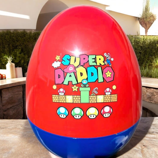 Giant Fillable Fathers Day Eggs with Insulated cup to match