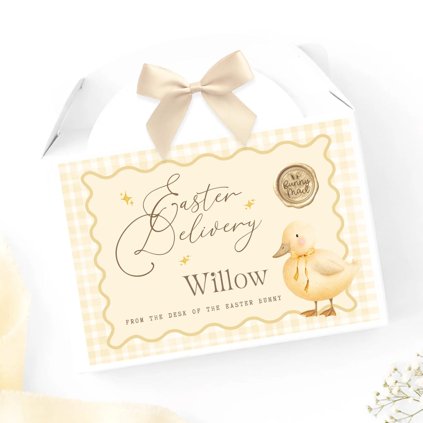 New Baby Easter Treat Box Personalised