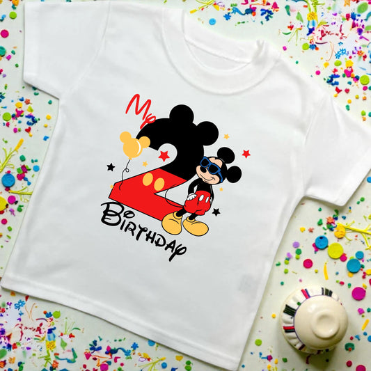 Mouse Birthday Personalised T shirt