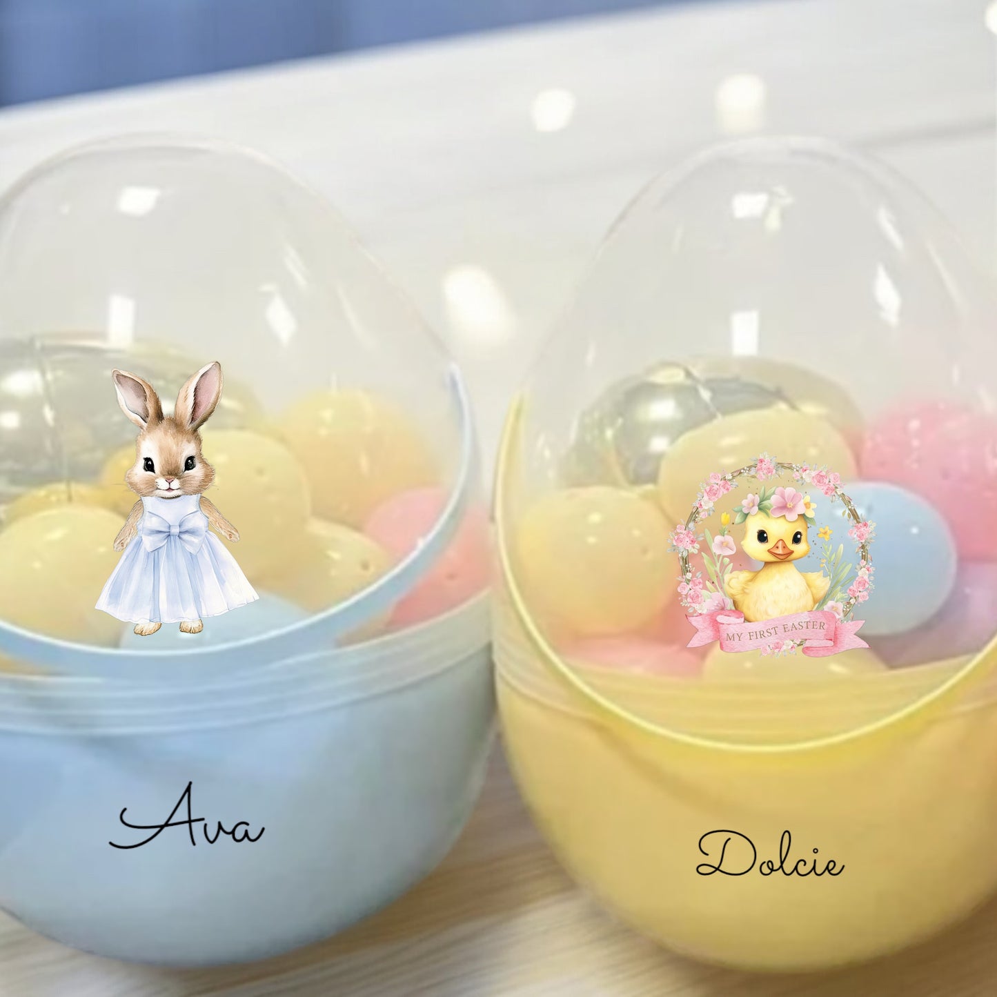 Fillable Eggs with Mini Fillable eggs inside