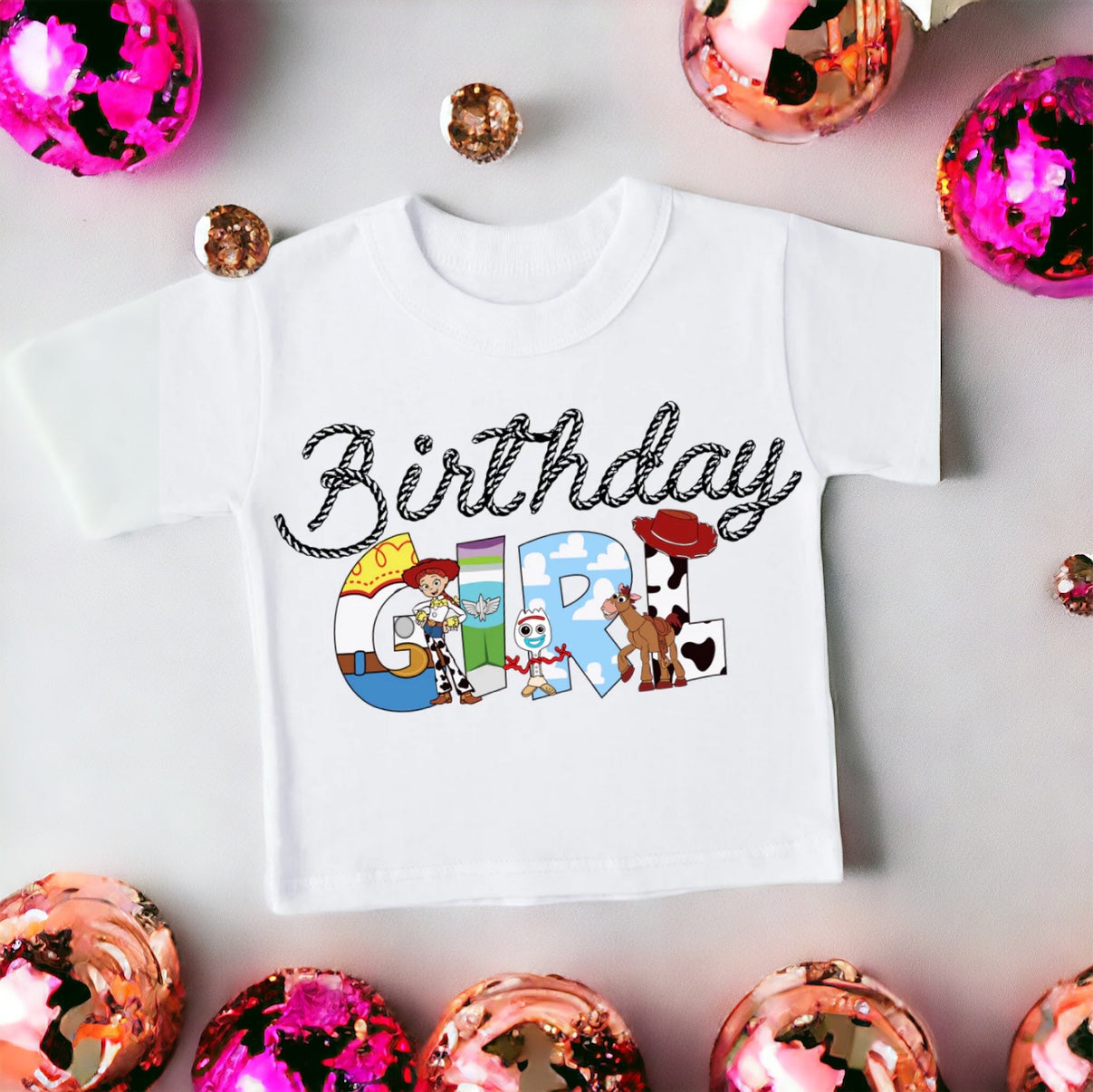 Toy Story Inspired Birthday T shirts (JESSIE)