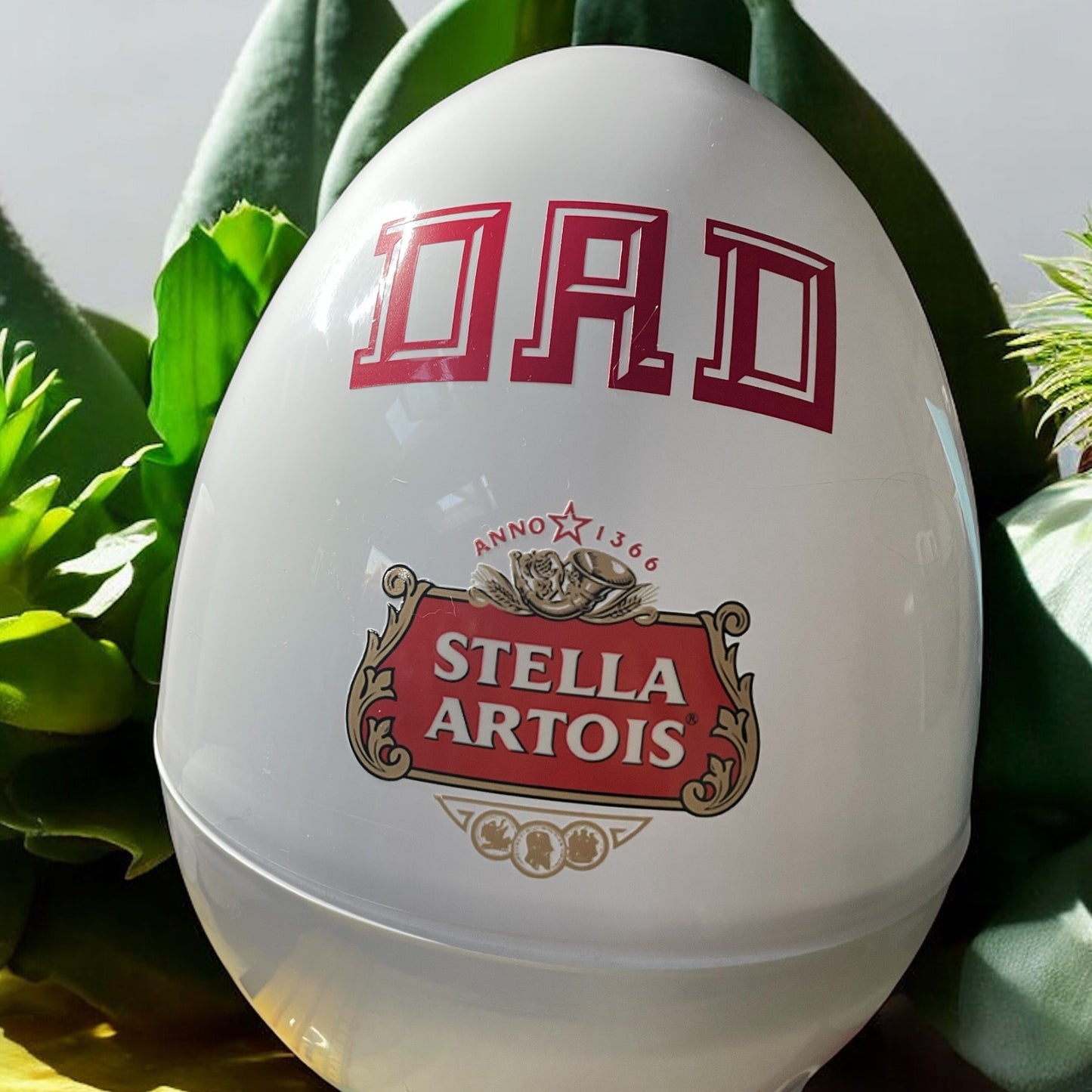 Dad Stella Giant Fillable Plastic Egg Empty to fill