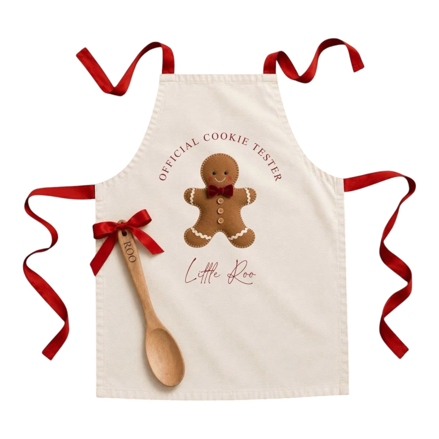 Children’s  gingerbread Christmas Apron