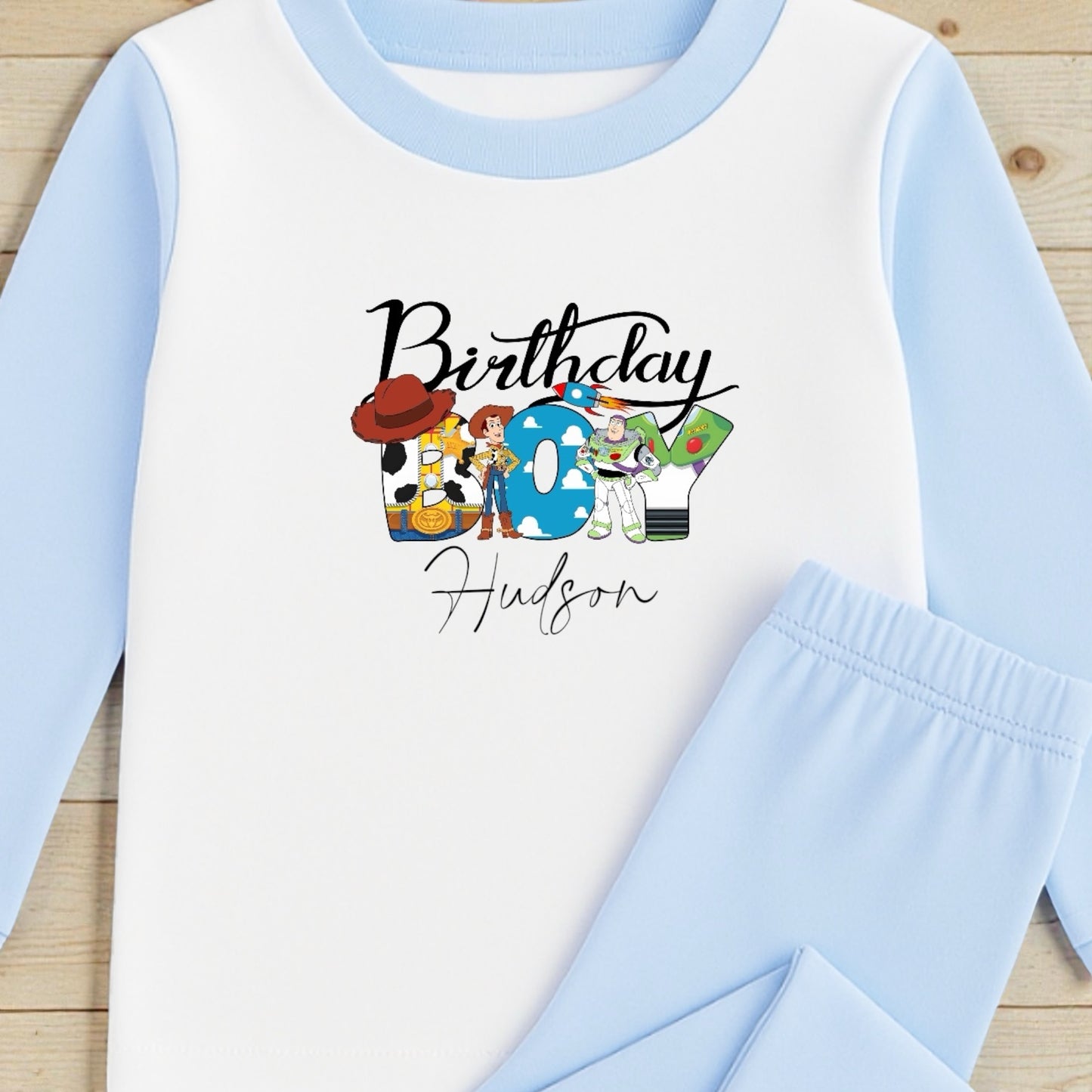 Birthday Boy Buzz and friends PJS