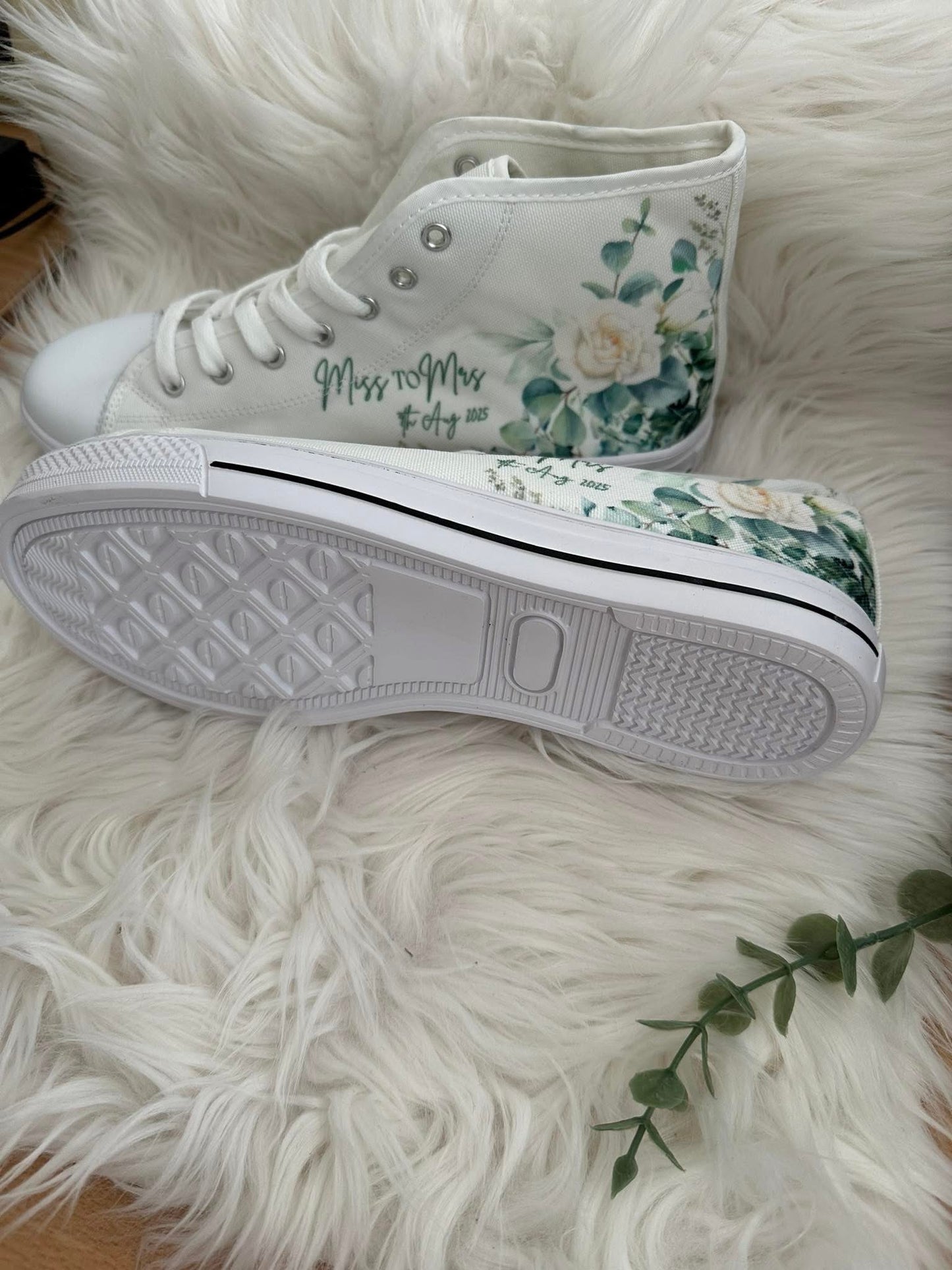 Bridal High Tops Shoes
