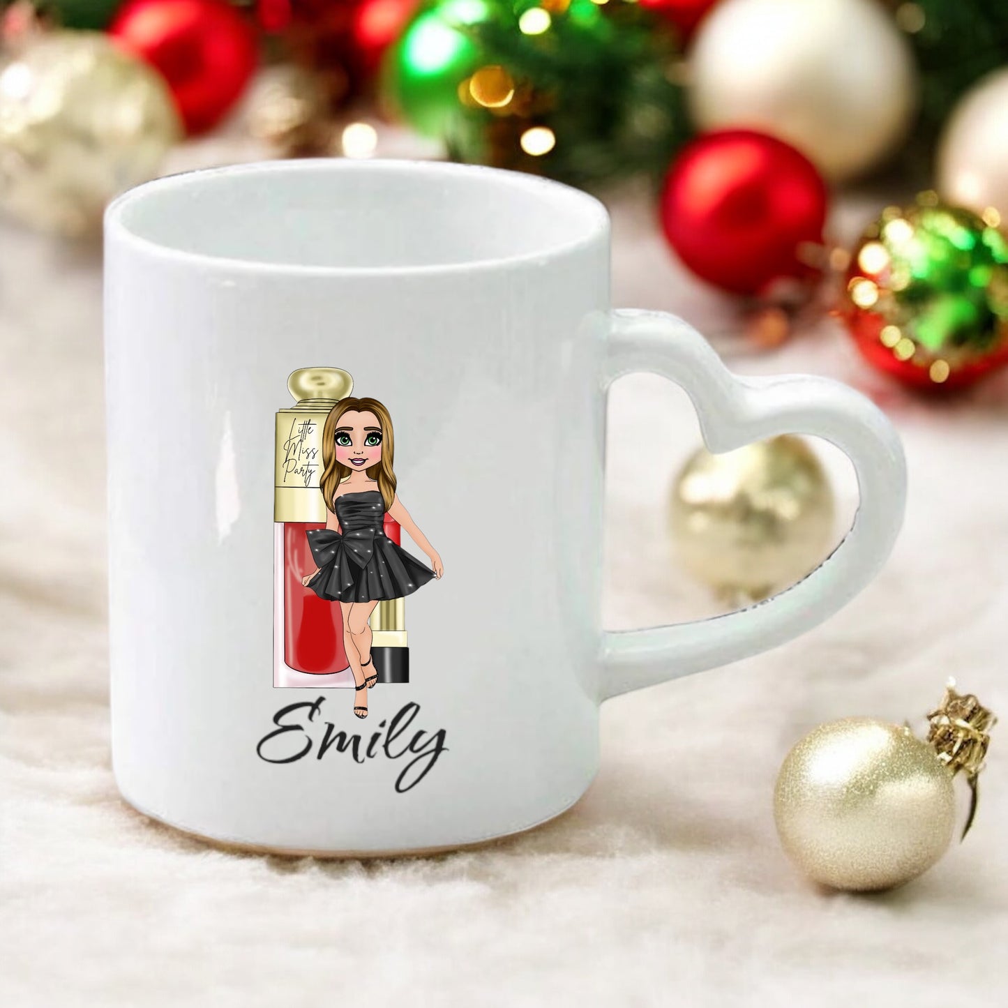 Little Miss Party Personalised Mug