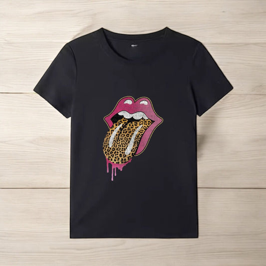 Blah Tongue Out T Shirt ladies