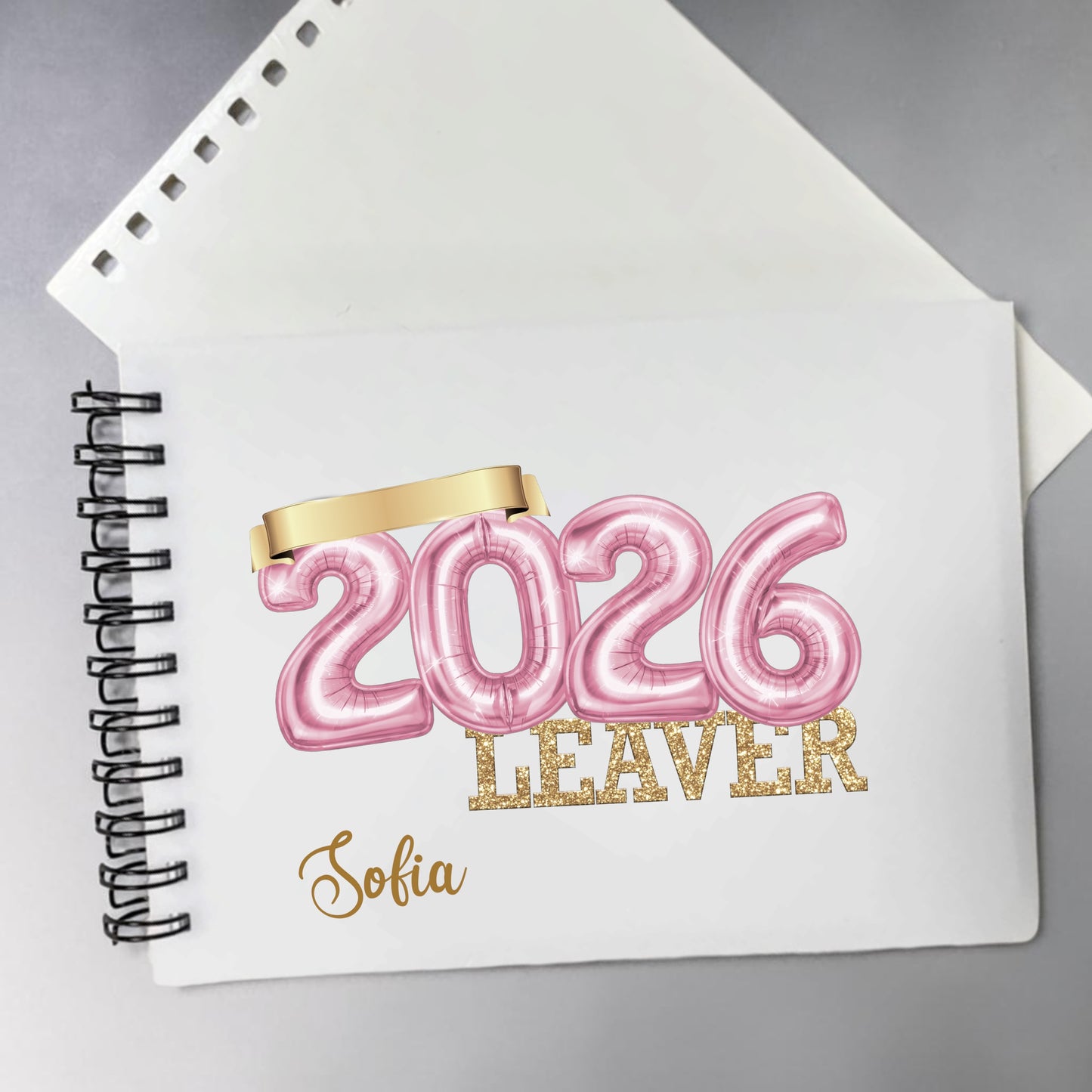 Class of 2026 Leavers Signing Books personalised
