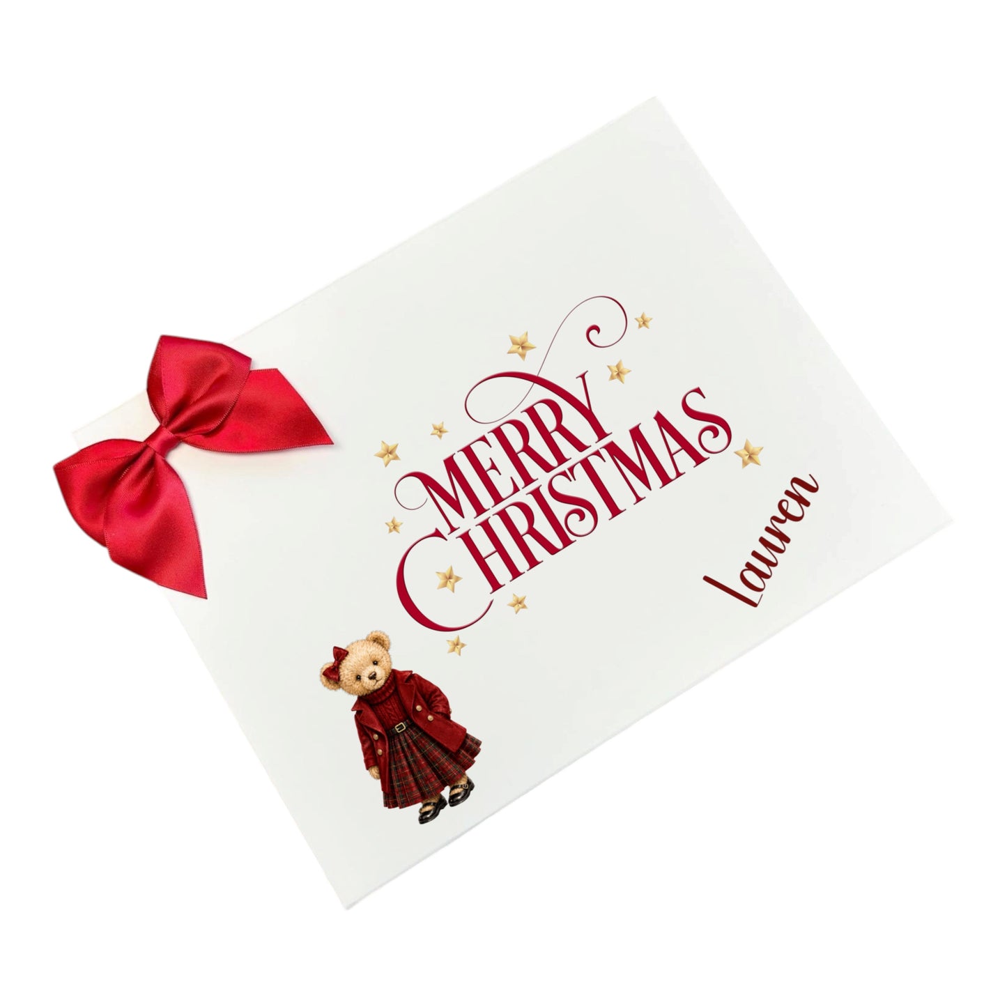 Christmas Bear Deep filled magnetic Box