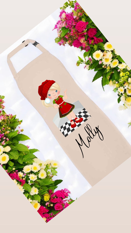 Santas Helpera Apron / Personalised