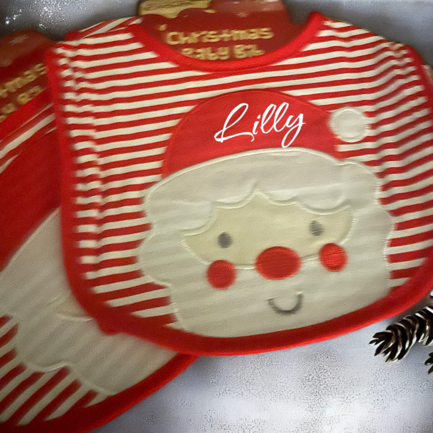 Babies Christmas Bibs