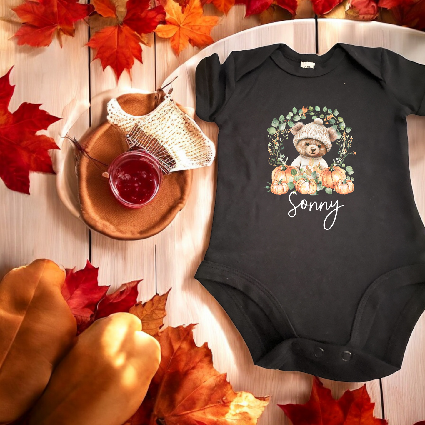 Baby  Bear 1st Halloween Bodysuits