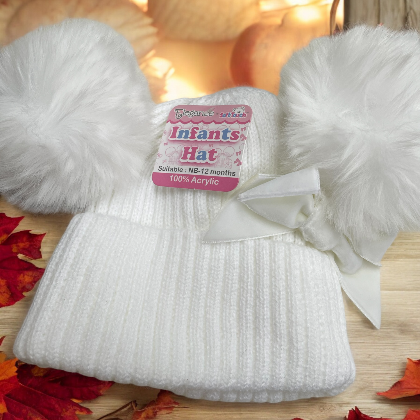 Baby Pom Pom hats / personalised hats