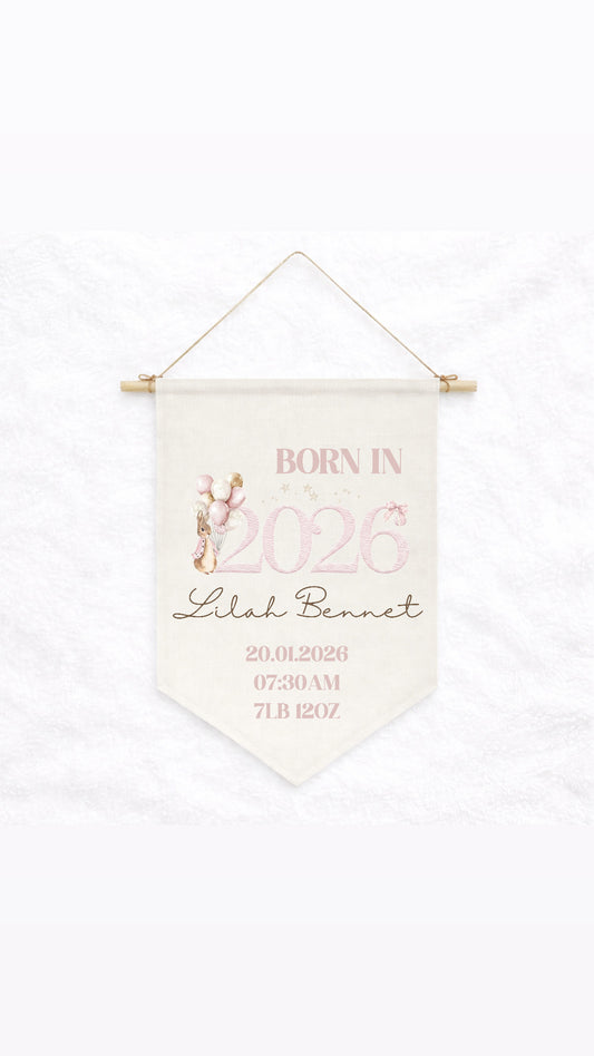 Born in 2026 Pennants