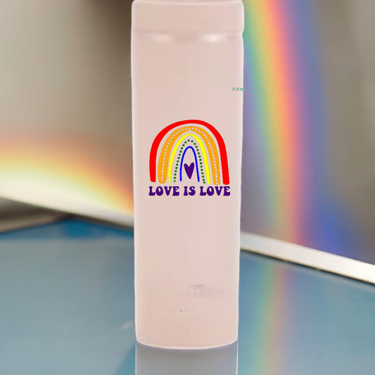 One Love Insulated Cup with straw