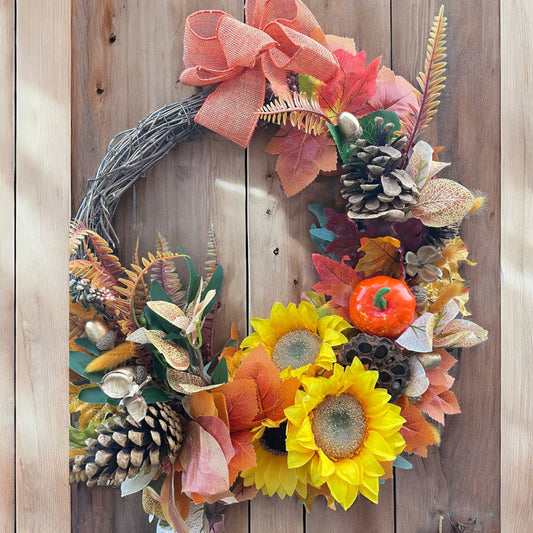 Autumn Glory Wreath 40in