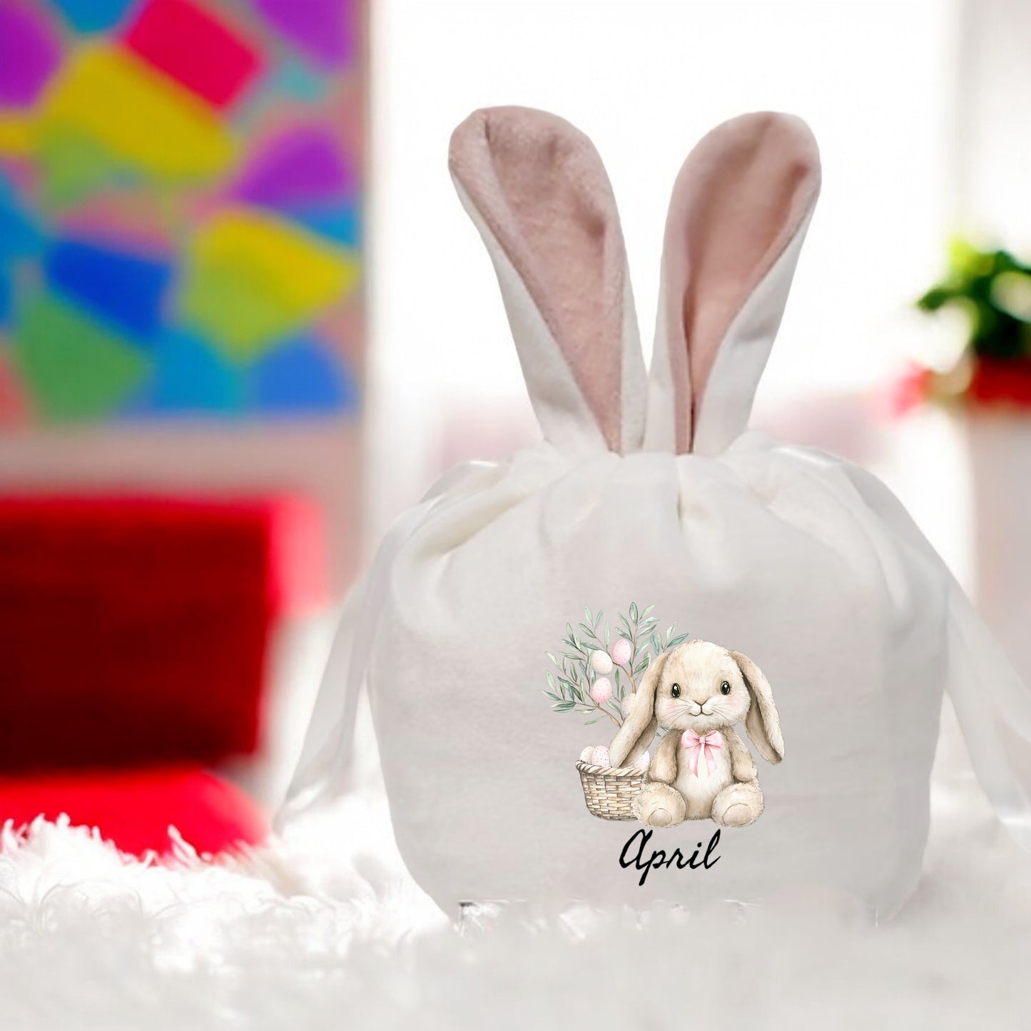 Velvet Bunny Treat Bags