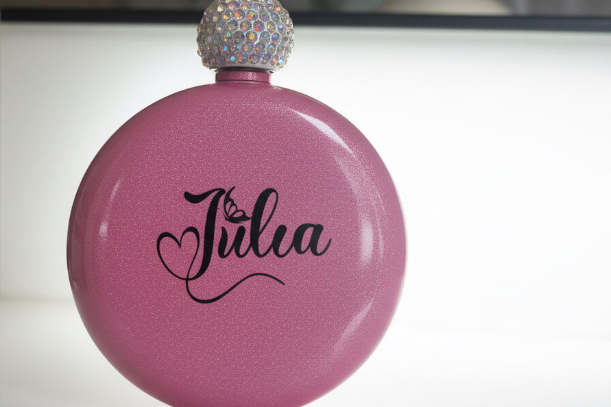 Personalised Ladies Hip Flask