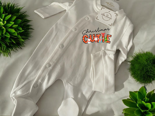 Christmas Cutie Sleepsuit