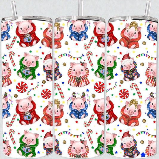 Pigs in blankets Skinny Tumbler 20oz