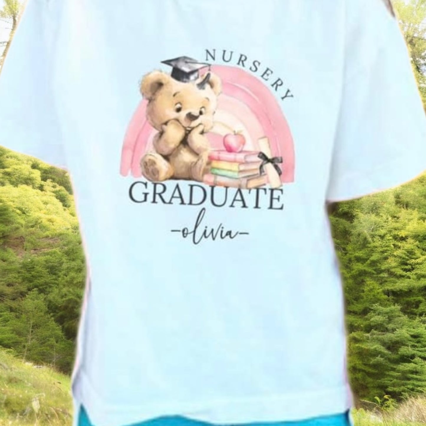 Nursery’s Graduation T shirts Personalised