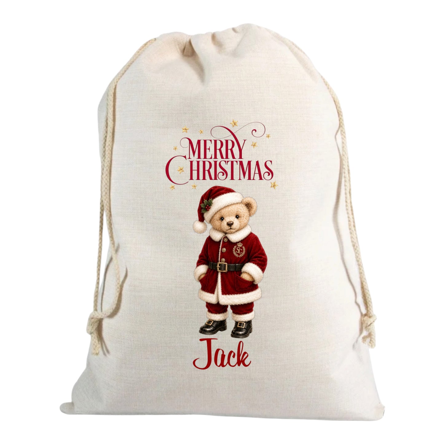 Christmas Bear Sack