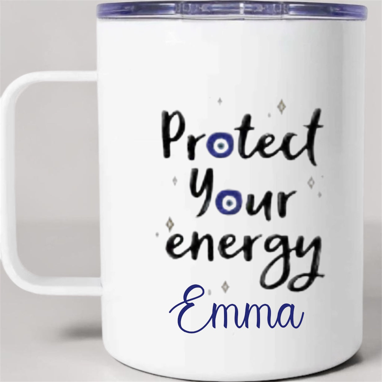 Protect your Energy Personalised Insulated Cup