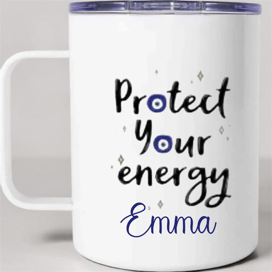 Protect your Energy Personalised Insulated Cup