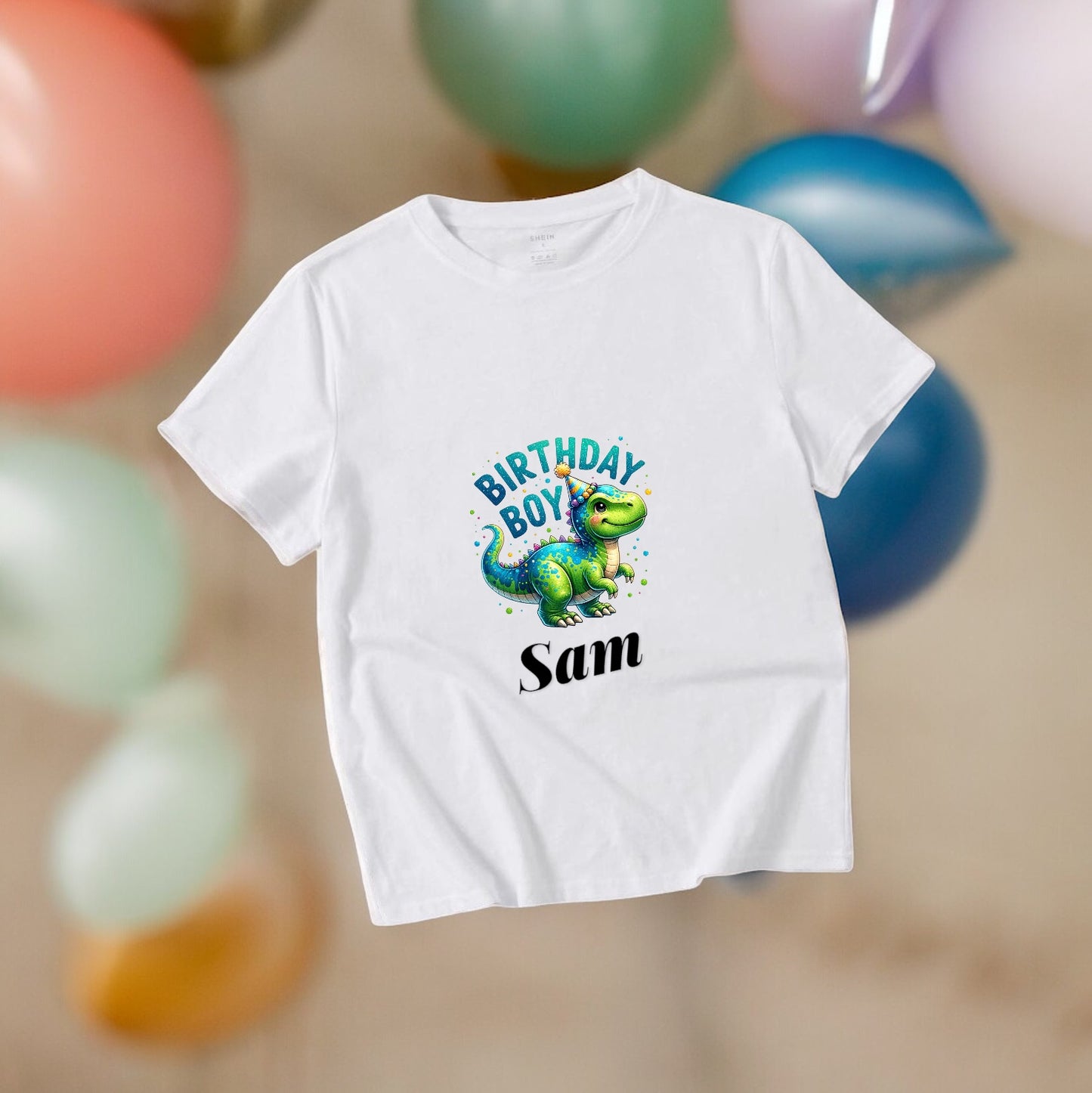 T Rex Birthday Boy T Shirt