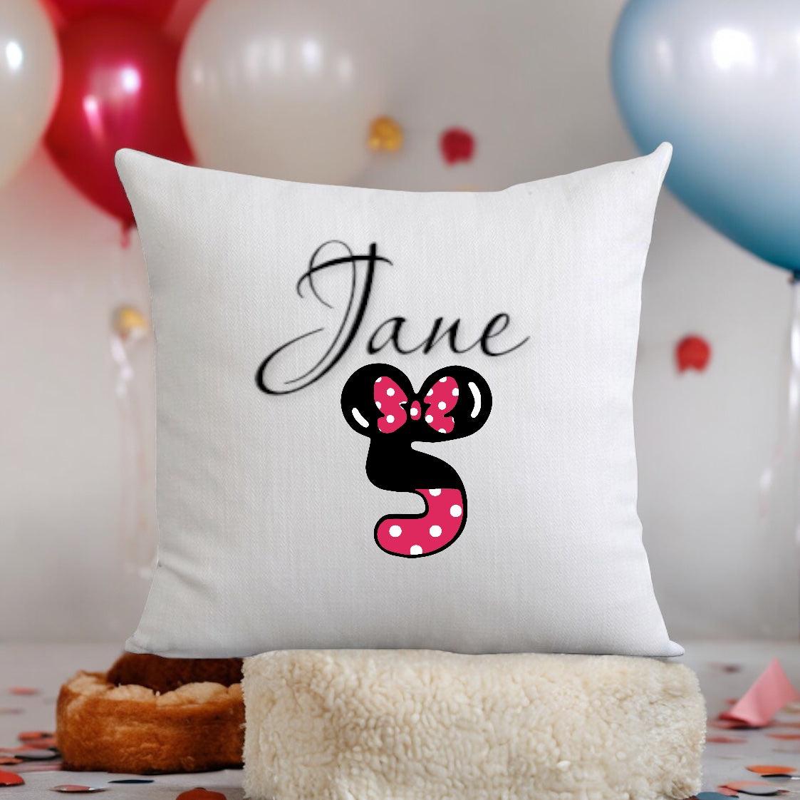 Personalisd Birthday Cushion