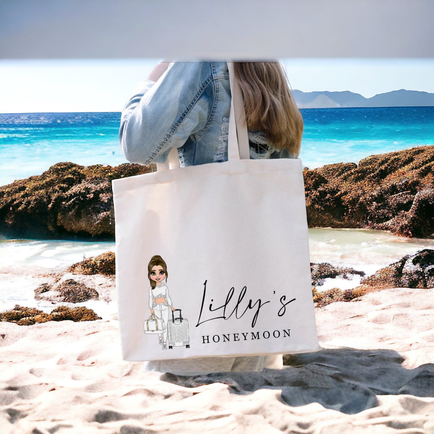 Honeymoon Personalised Bag