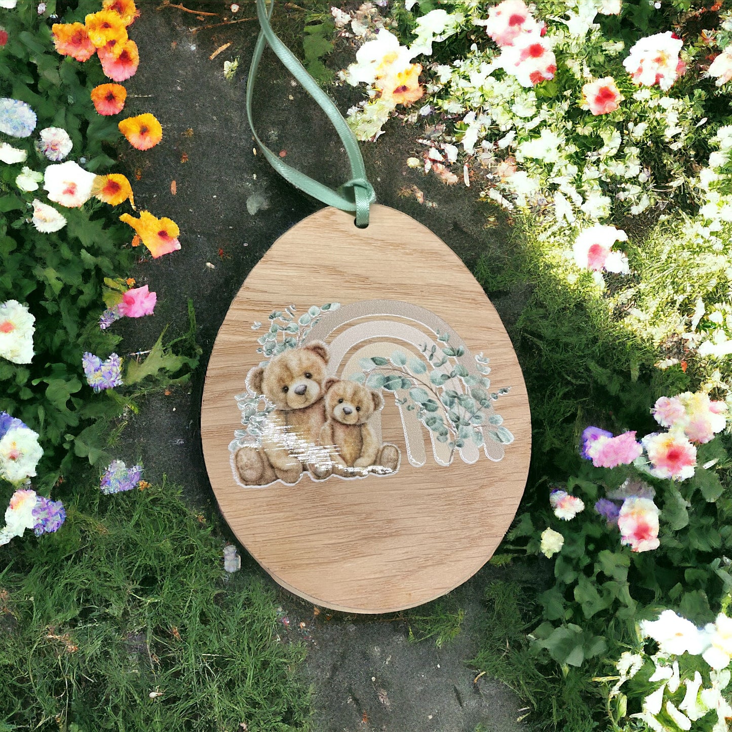Easter Wooden ornaments