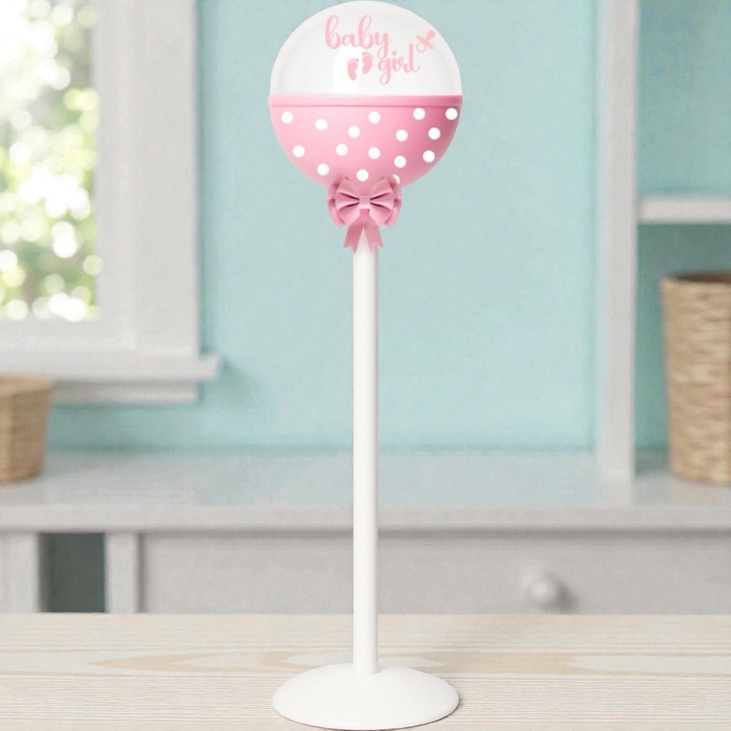 Baby boy  Giant lollipop