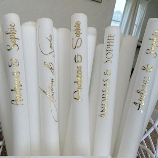 Wedding Personalised Glow Sticks