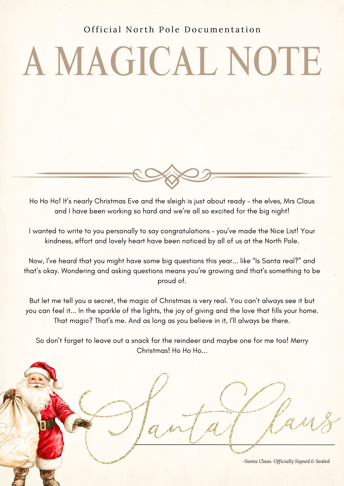 Letters from Santa