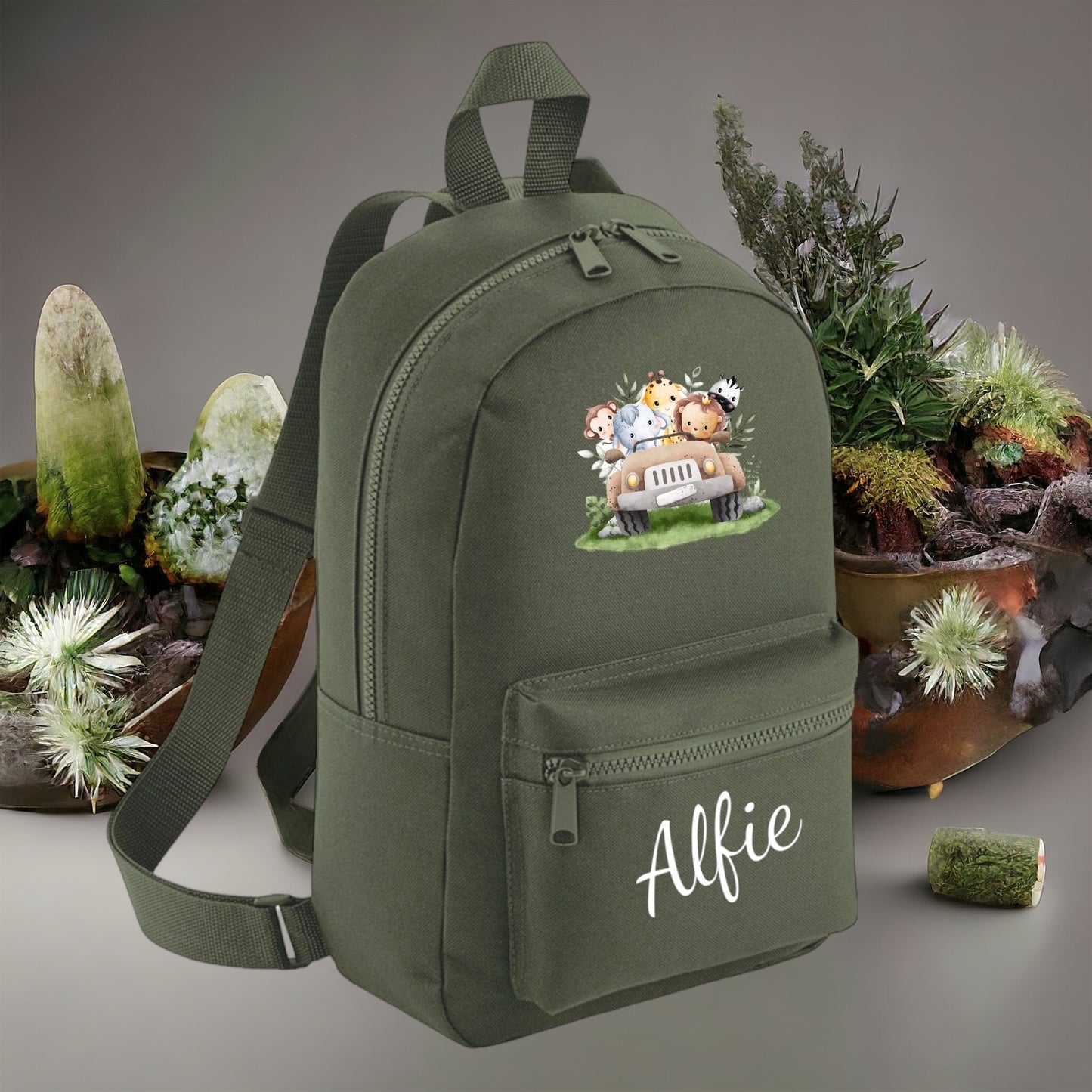 Dino Rucksack / Safari Rucksack Animal Rucksacks  & Matching Cup