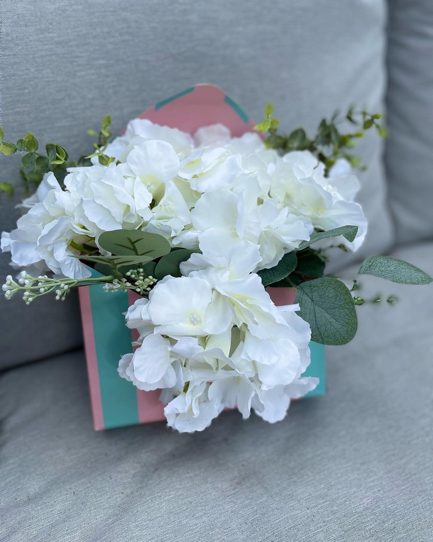 Flowers in a Envelope Box