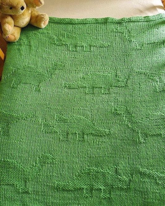 Dinosaur Toddler Blanket