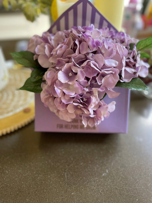 Flowers in a Envelope Box