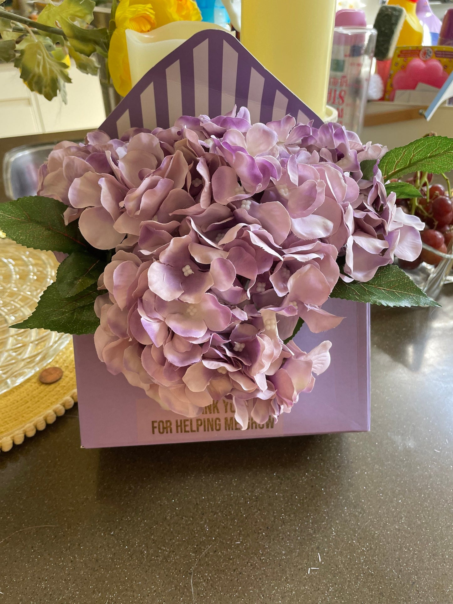 Flowers in a Envelope Box