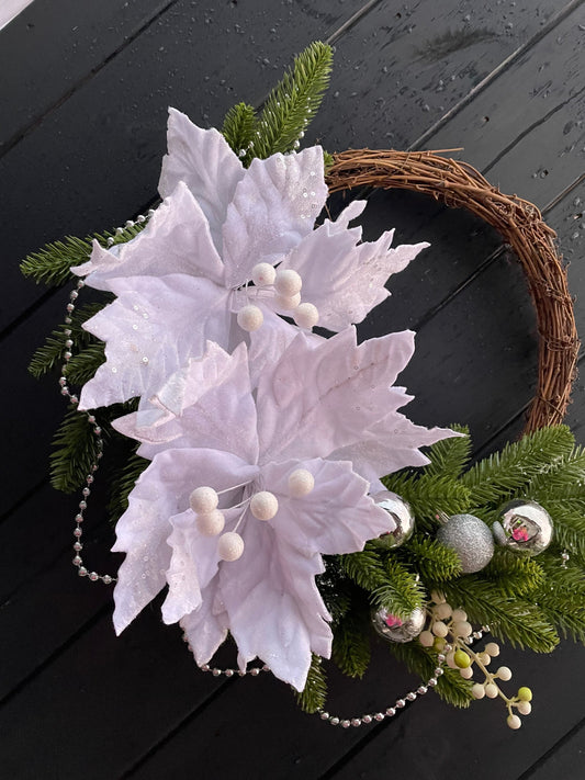 Winter Door Wreath