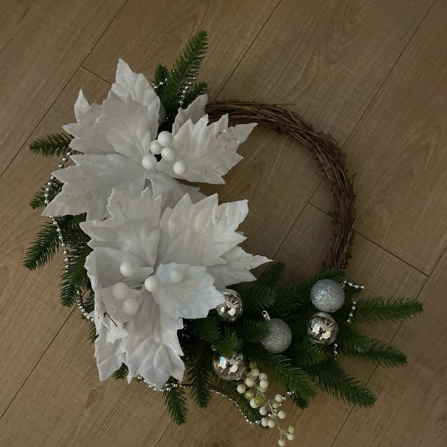 Velvet Ribbon Wreath