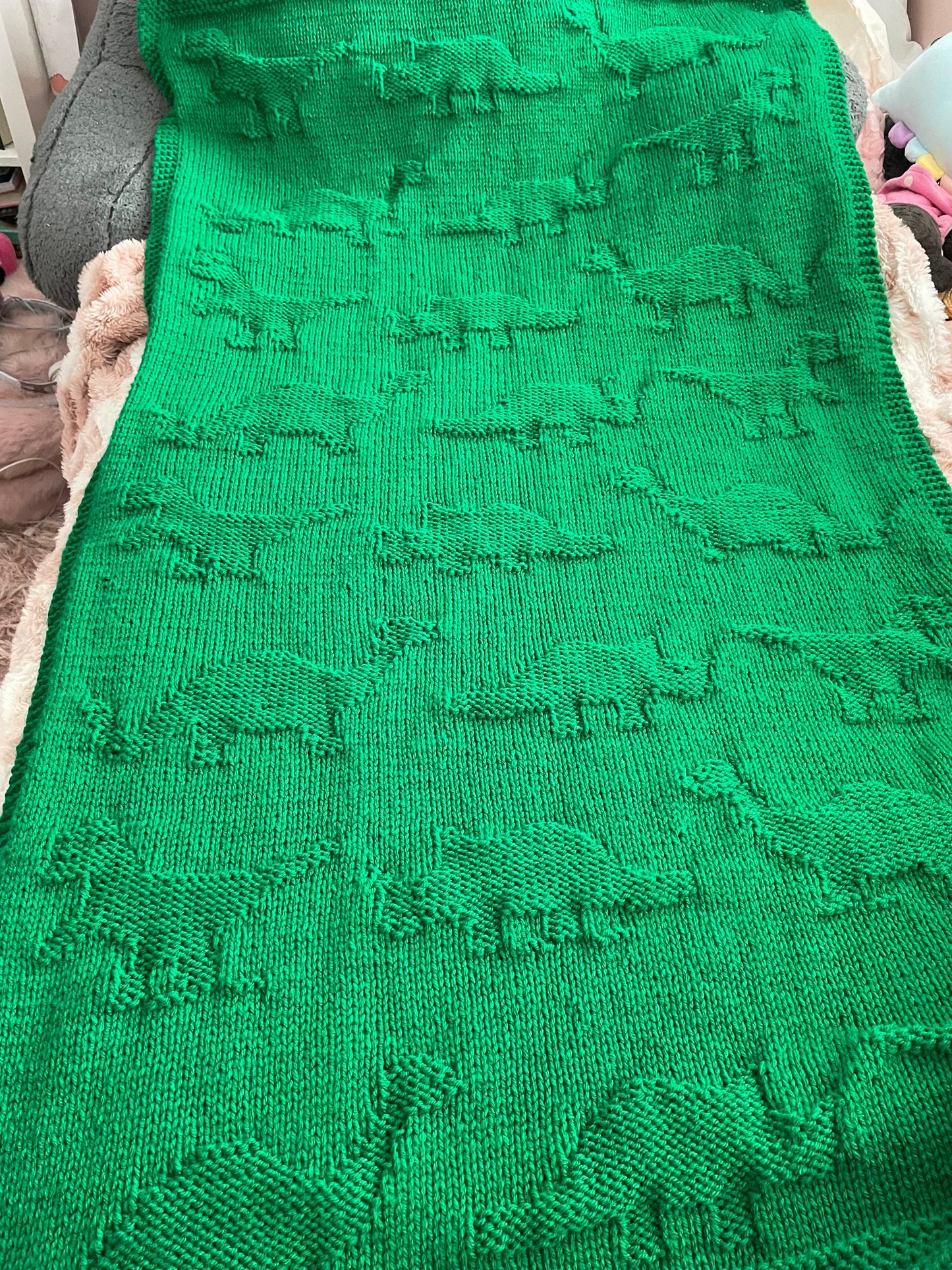 Dinosaur Toddler Blanket