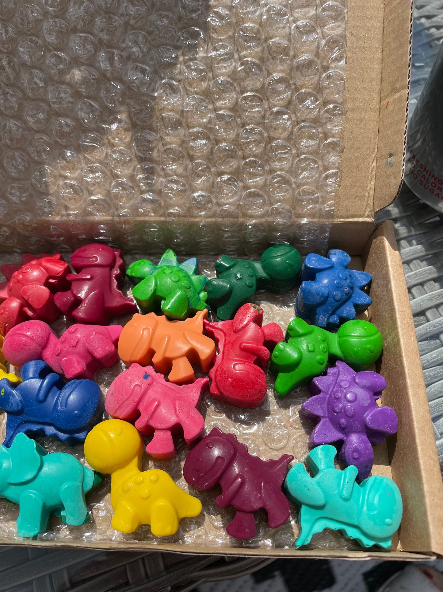 box crayons / Dino crayons / flower Crayons / gift / party gifts /crayons / early play