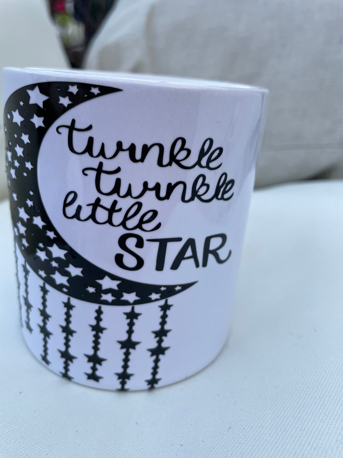 Twinkle Twinkle little star money box : nursery decor / new baby gift