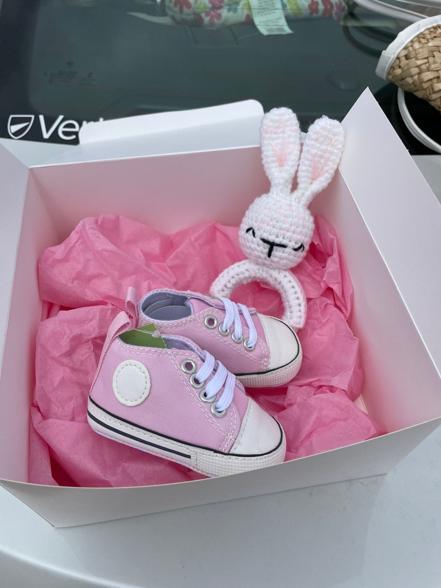 Sugar and Spice baby girl welcome Box / baby shower / new baby