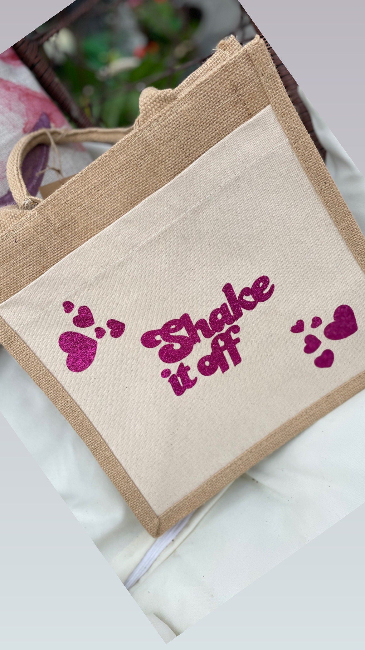 Cold cup and matching bag shake it off cup shake it off tote bag combo