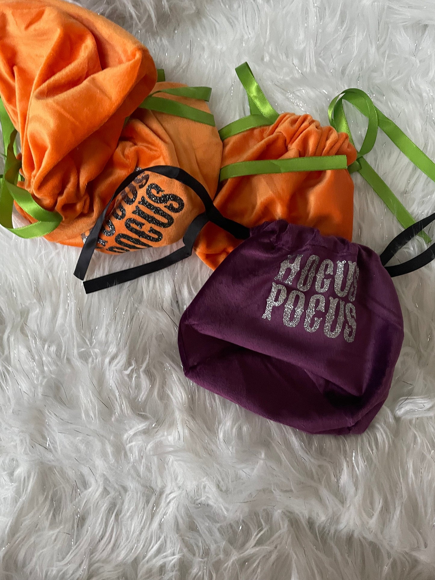 Pumpkin / witch/Trick or Treat / Halloween bags