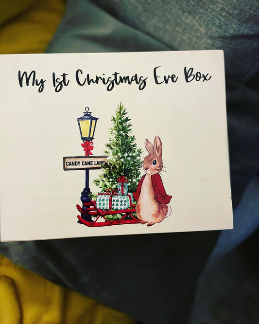 My 1st Christmas Eve box / baby box / keepsake / gift box / personalised